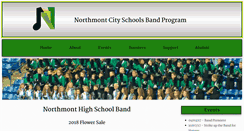 Desktop Screenshot of bandpremier.northmontband.org